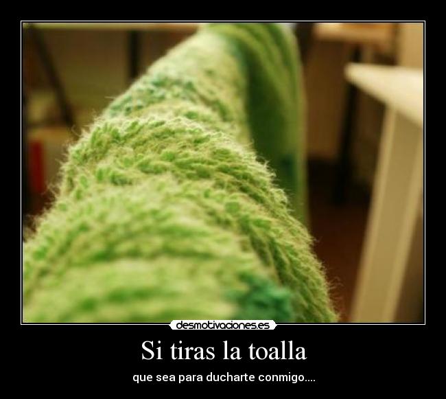 Si tiras la toalla - 
