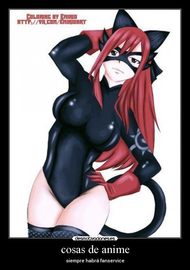 cosas de anime - siempre habrá fanservice