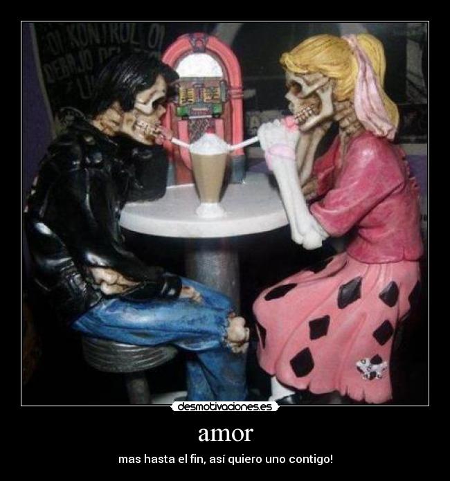 amor - mas hasta el fin, así quiero uno contigo!