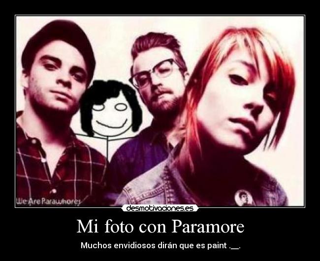 Mi foto con Paramore - 