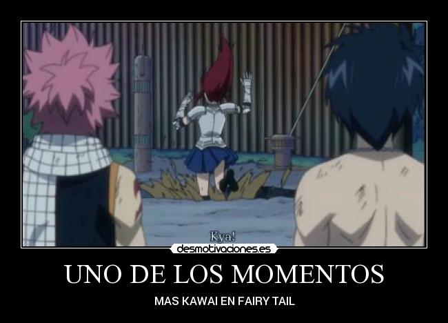 UNO DE LOS MOMENTOS - MAS KAWAI EN FAIRY TAIL