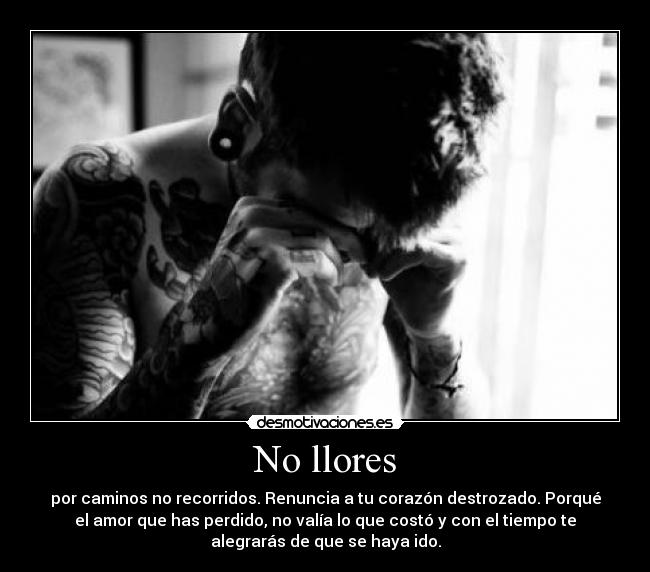 No llores - 