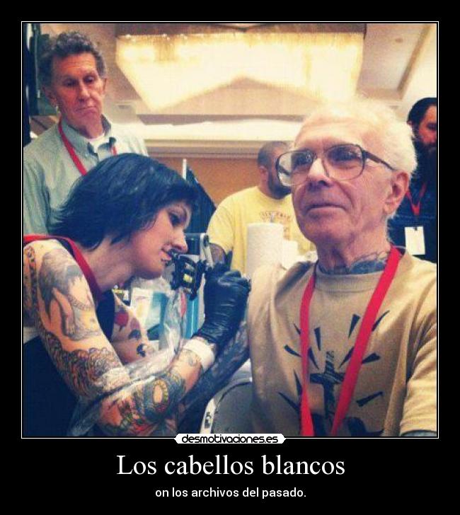 Los cabellos blancos -