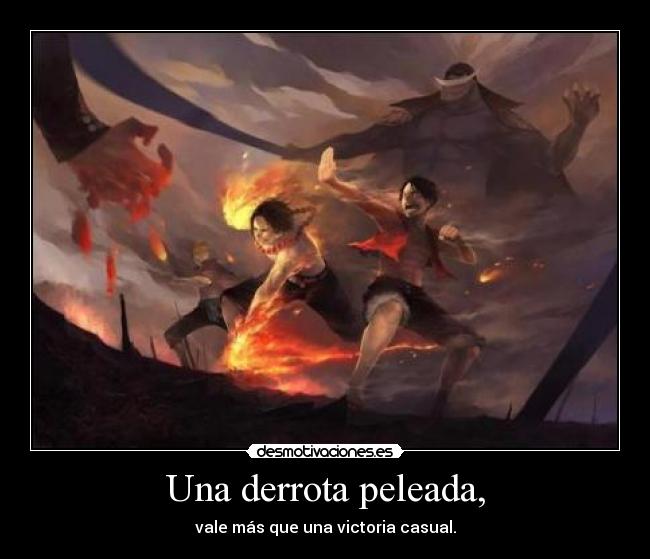 carteles one piece luffy aco shirohige anime manga desmotivaciones