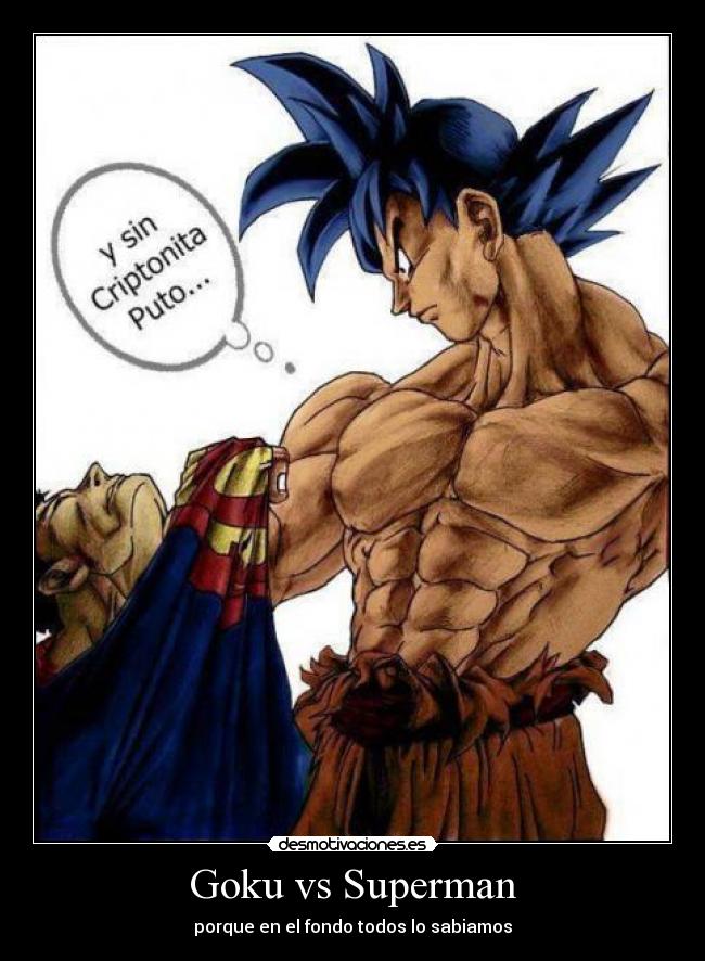 Goku vs Superman -