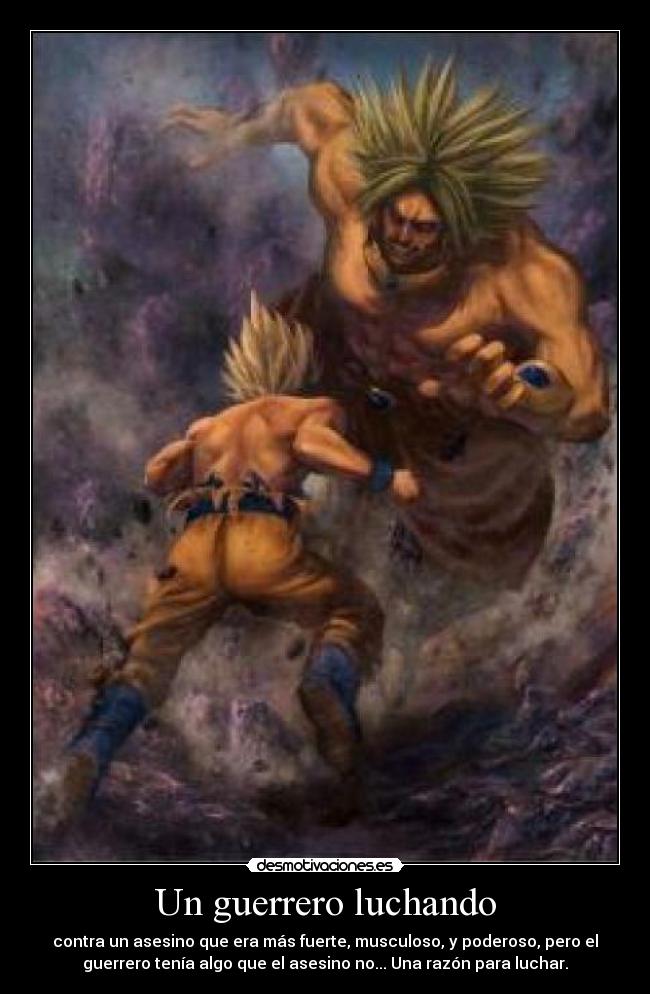 carteles chuckstone7 dragon ball broly goku desmotivaciones