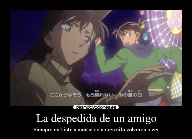 carteles klanotaku anime detective conan shinichi ran desmotivaciones carteles klanotaku anime detective conan shinichi ran desmotivaciones