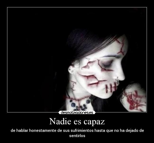 Nadie es capaz -