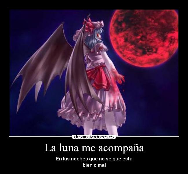La luna me acompaña -