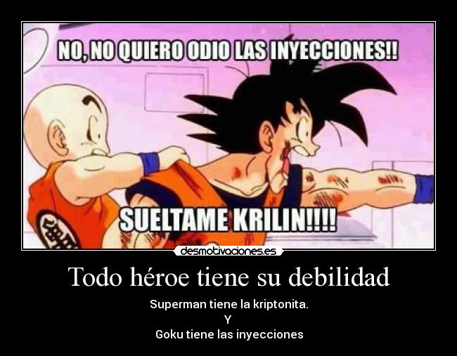 Todo héroe tiene su debilidad - 