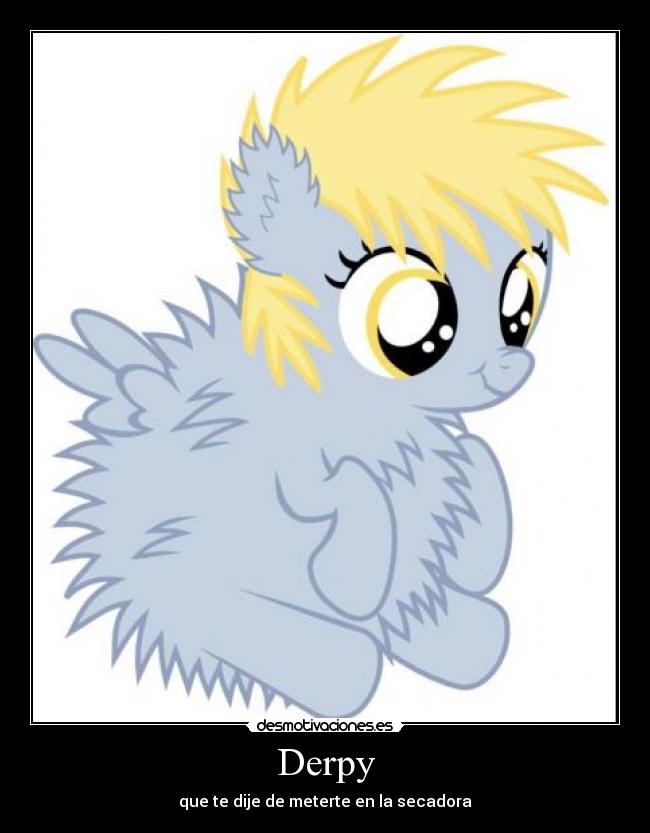 Derpy - que te dije de meterte en la secadora