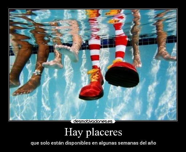 Hay placeres - 