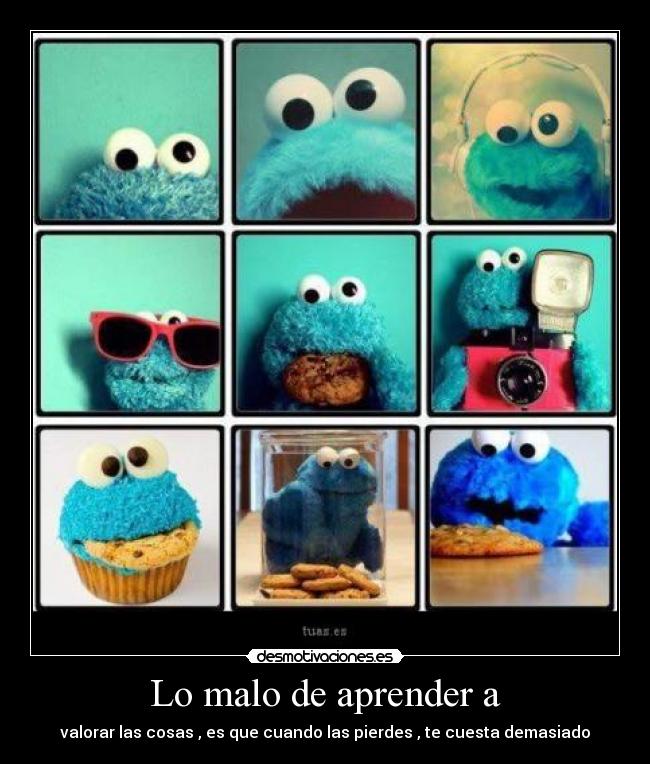 Lo malo de aprender a - 