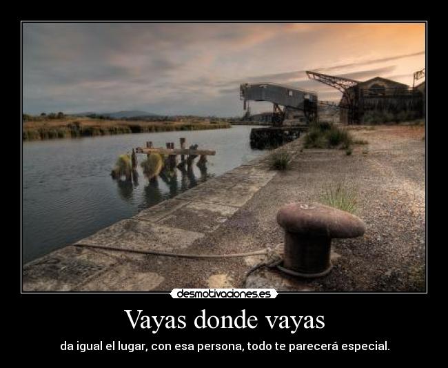 Vayas donde vayas - 