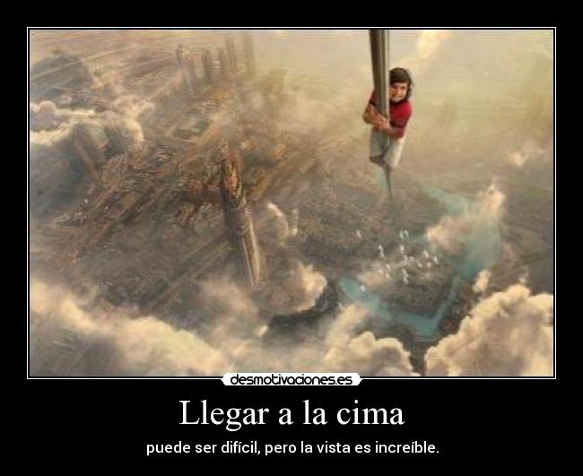 Llegar a la cima - 