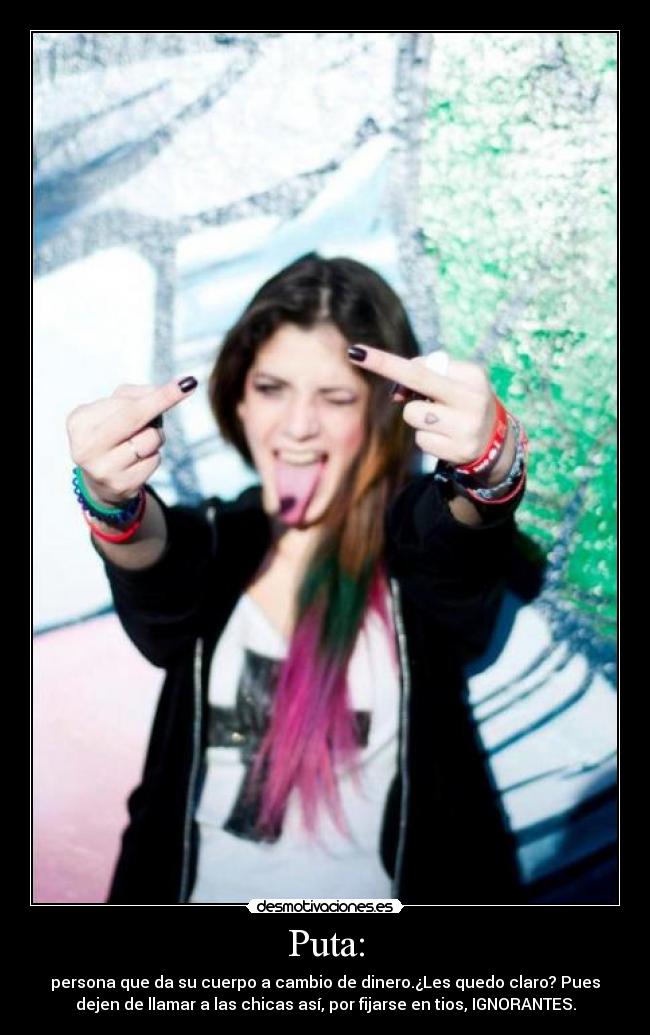 Puta: -