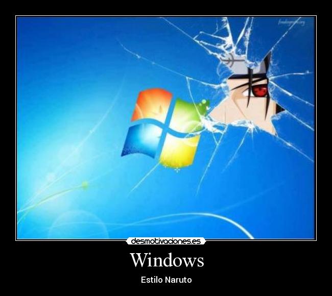 Windows - Estilo Naruto