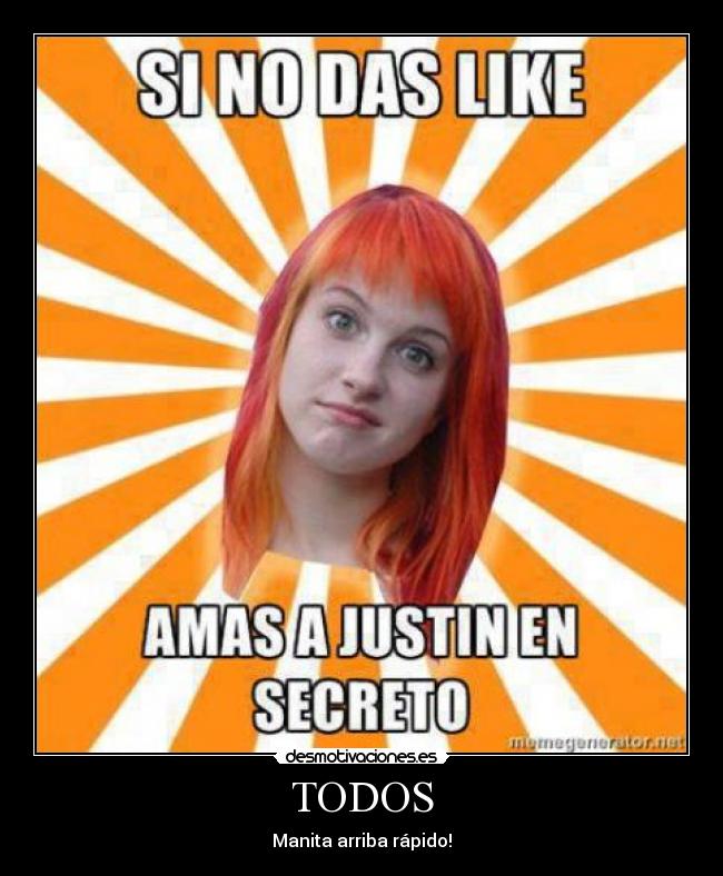 carteles justinelgay todos arriba desmotivaciones