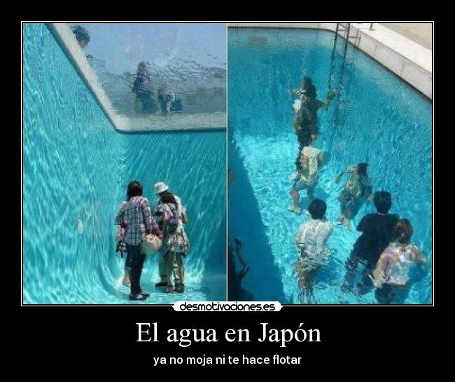 El agua en Japón -