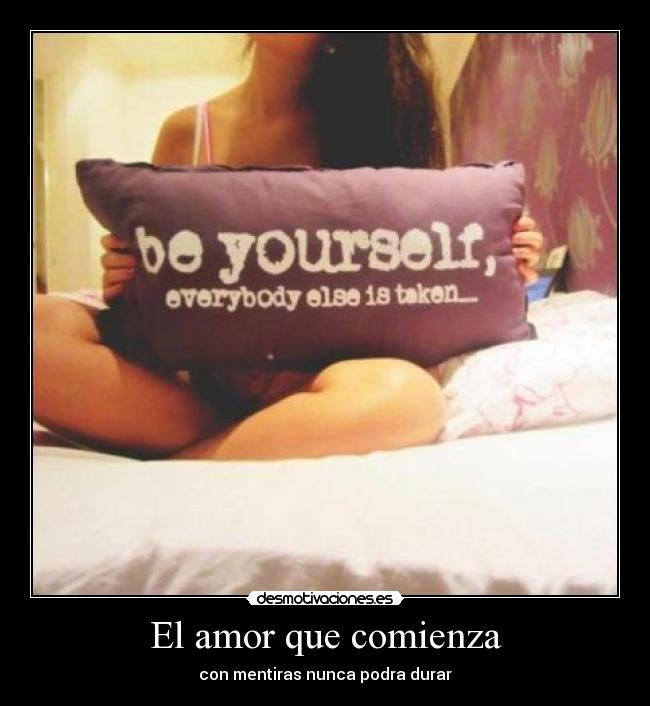 El amor que comienza -