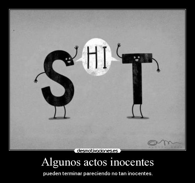 Algunos actos inocentes -