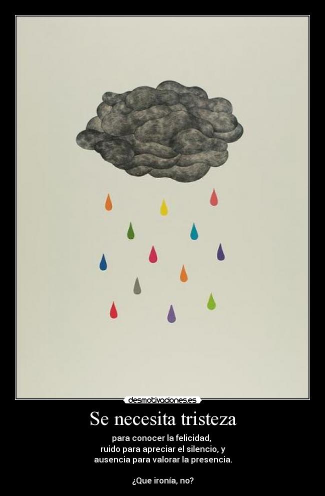 carteles tristeza necesita tristeza desmotivaciones