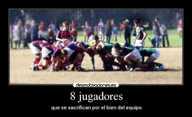 carteles rugby desmotivaciones