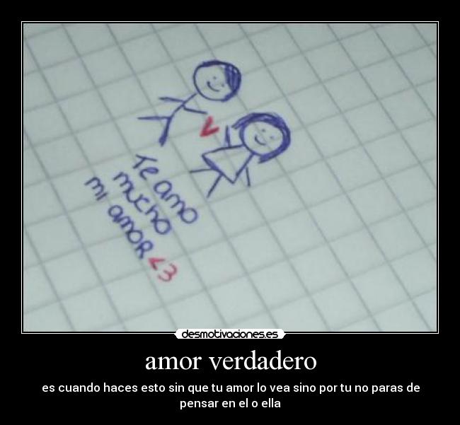 amor verdadero -