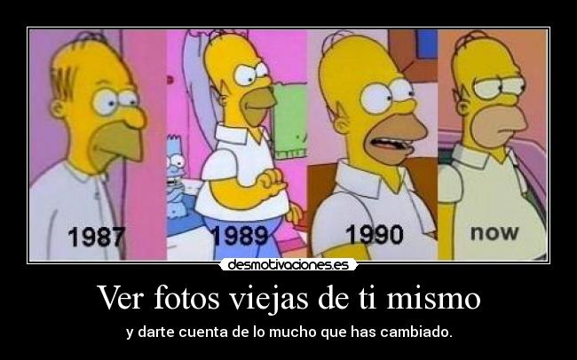 carteles homero evolucion desmotivaciones