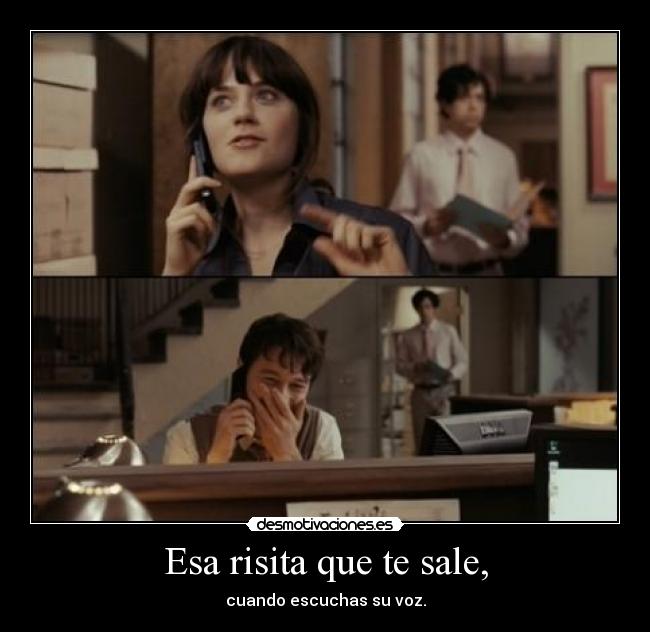 Esa risita que te sale, - 