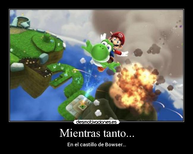 Mientras tanto... - En el castillo de Bowser...