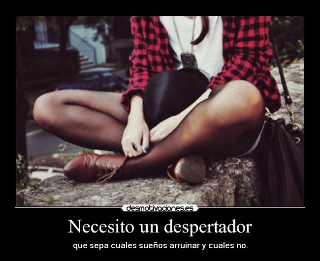 Necesito un despertador - 