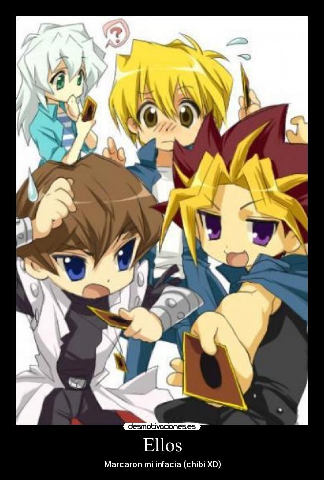 Ellos - Marcaron mi infacia (chibi XD)