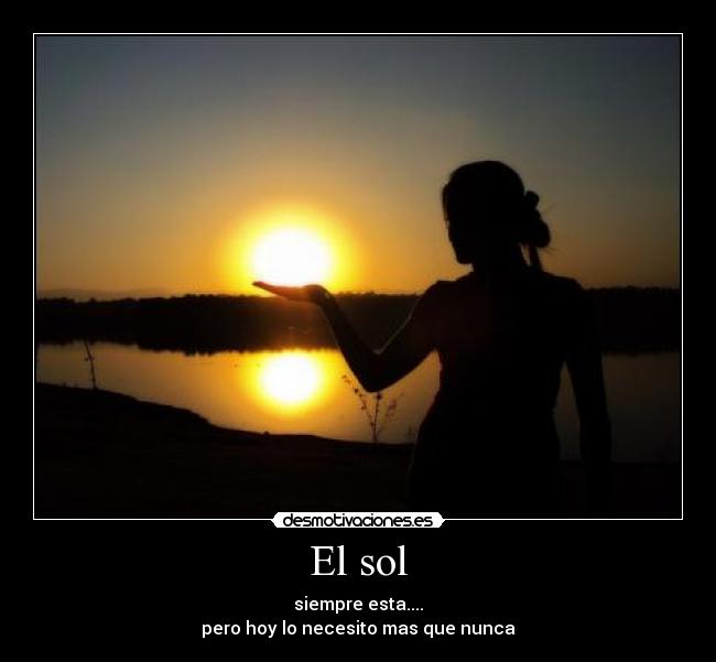 El sol - 