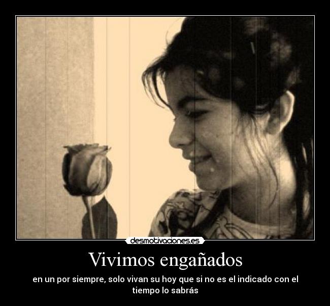 carteles vivimos enganados nata flaca desmotivaciones