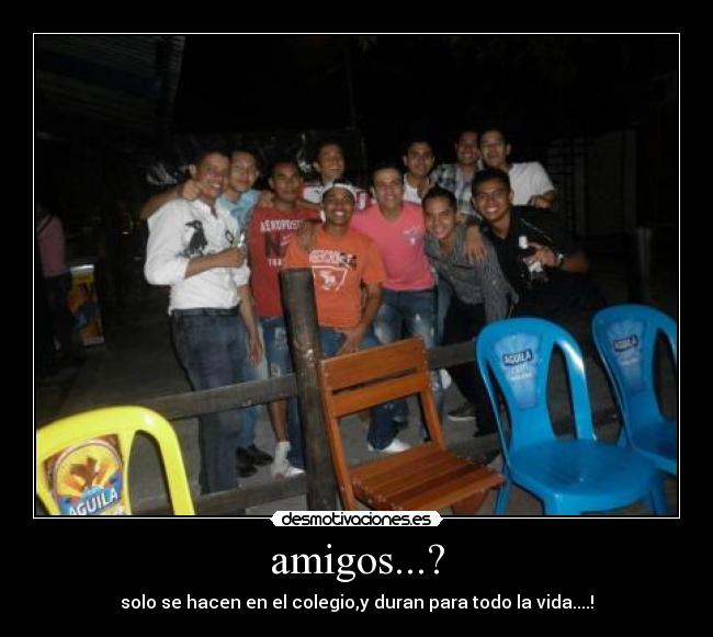 amigos...? - 