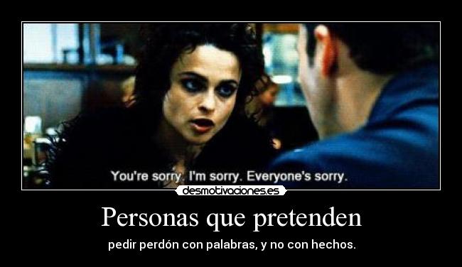 Personas que pretenden - 