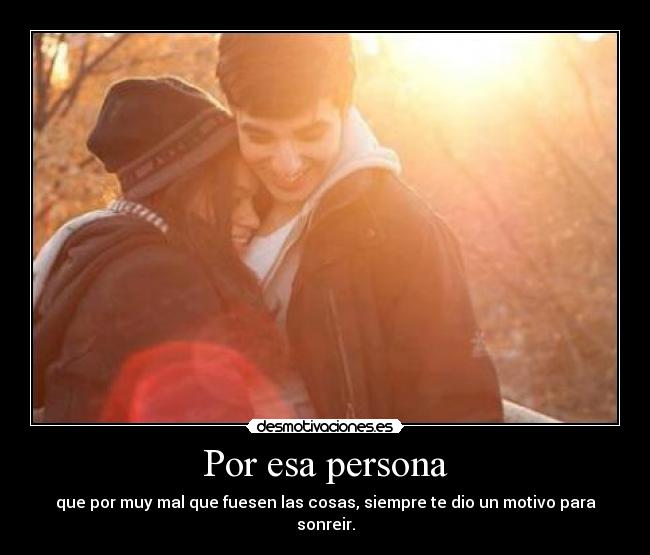 Por esa persona - 