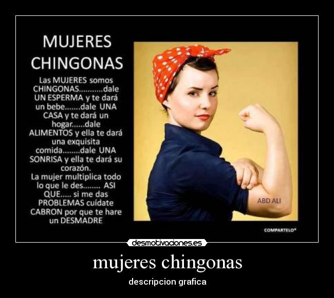 mujeres chingonas - descripcion grafica