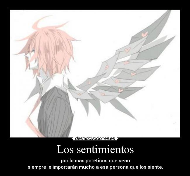 Los sentimientos - 