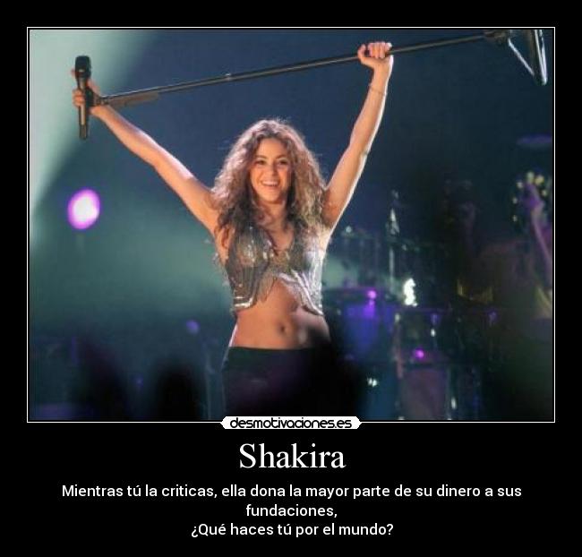 carteles shakira desmotivaciones