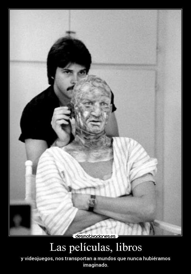 Las películas, libros -