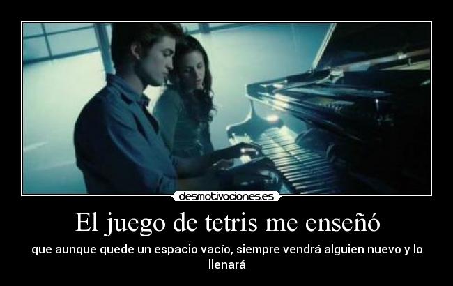 El juego de tetris me enseñó -