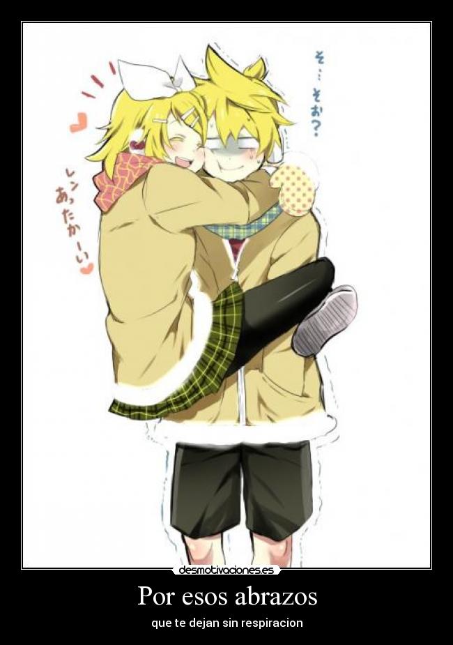 Por esos abrazos - que te dejan sin respiracion