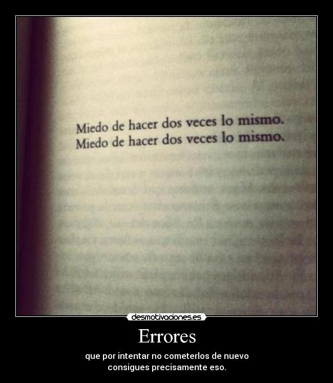 Errores - 