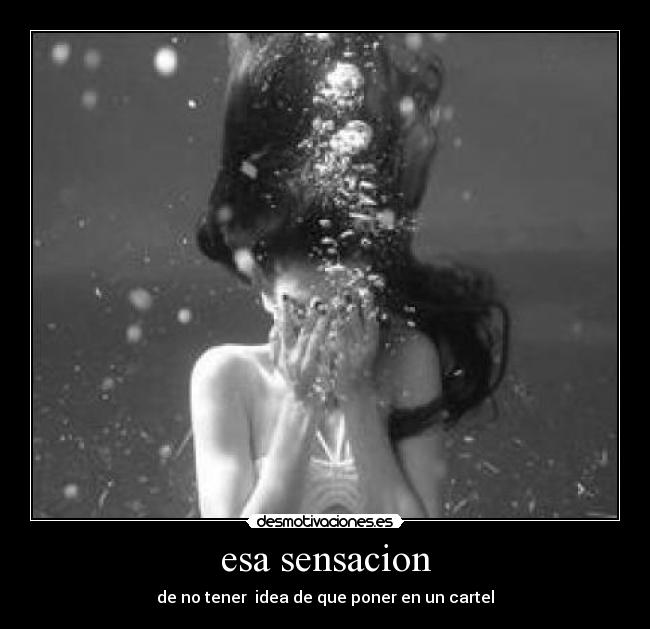 esa sensacion - de no tener  idea de que poner en un cartel