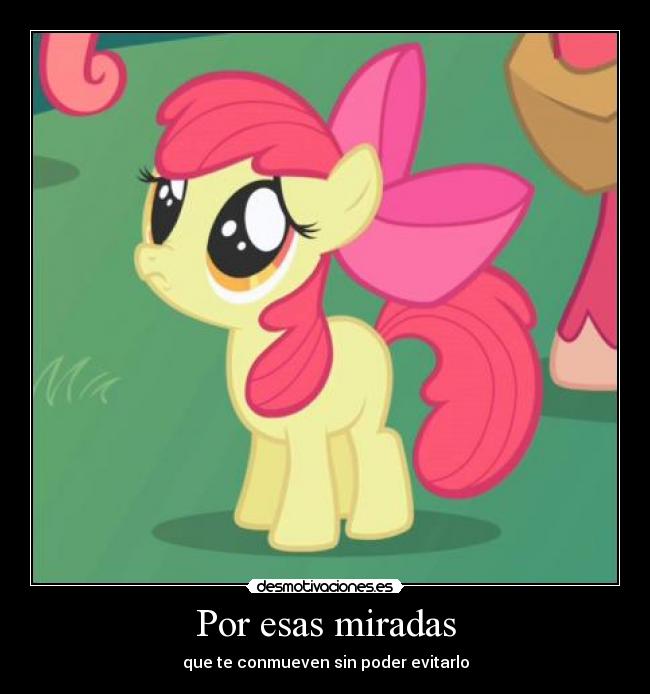 Por esas miradas - que te conmueven sin poder evitarlo