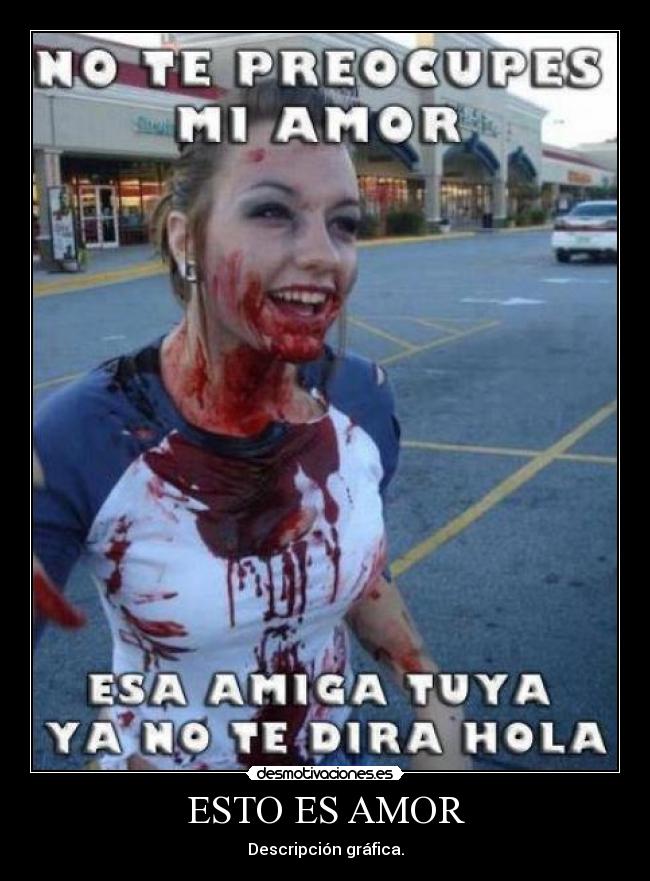 ESTO ES AMOR - Descripción gráfica.