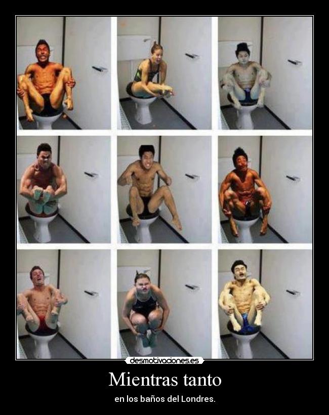 Mientras tanto - en los baños del Londres.