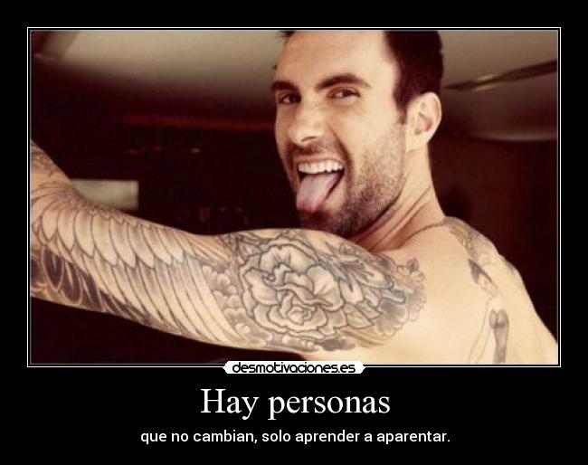 Hay personas -